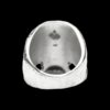ANEL DE CAVEIRA CLASSICAL JAWLESS SKULL - Imagem 4